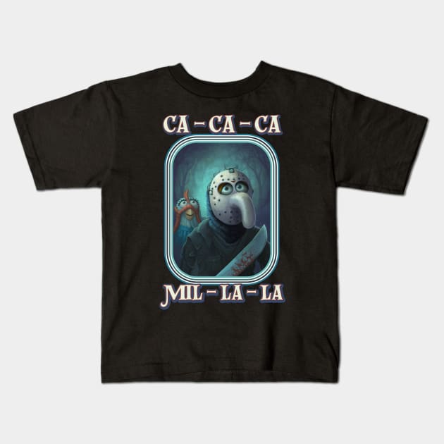 Gonzo - Jason Kids T-Shirt by GrimbyBECK